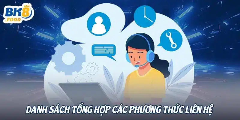 Danh sách tổng hợp các phương thức Liên hệ