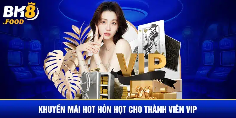 Khuyến mãi hot hòn họt cho thành viên VIP