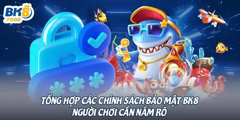 Tổng hợp các chính sách bảo mật BK8 người chơi cần nắm rõ