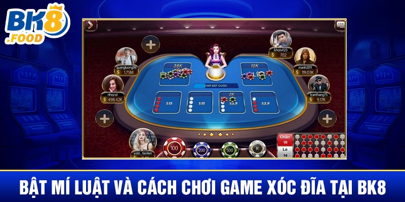 Bật mí luật và cách chơi game xóc đĩa tại BK8